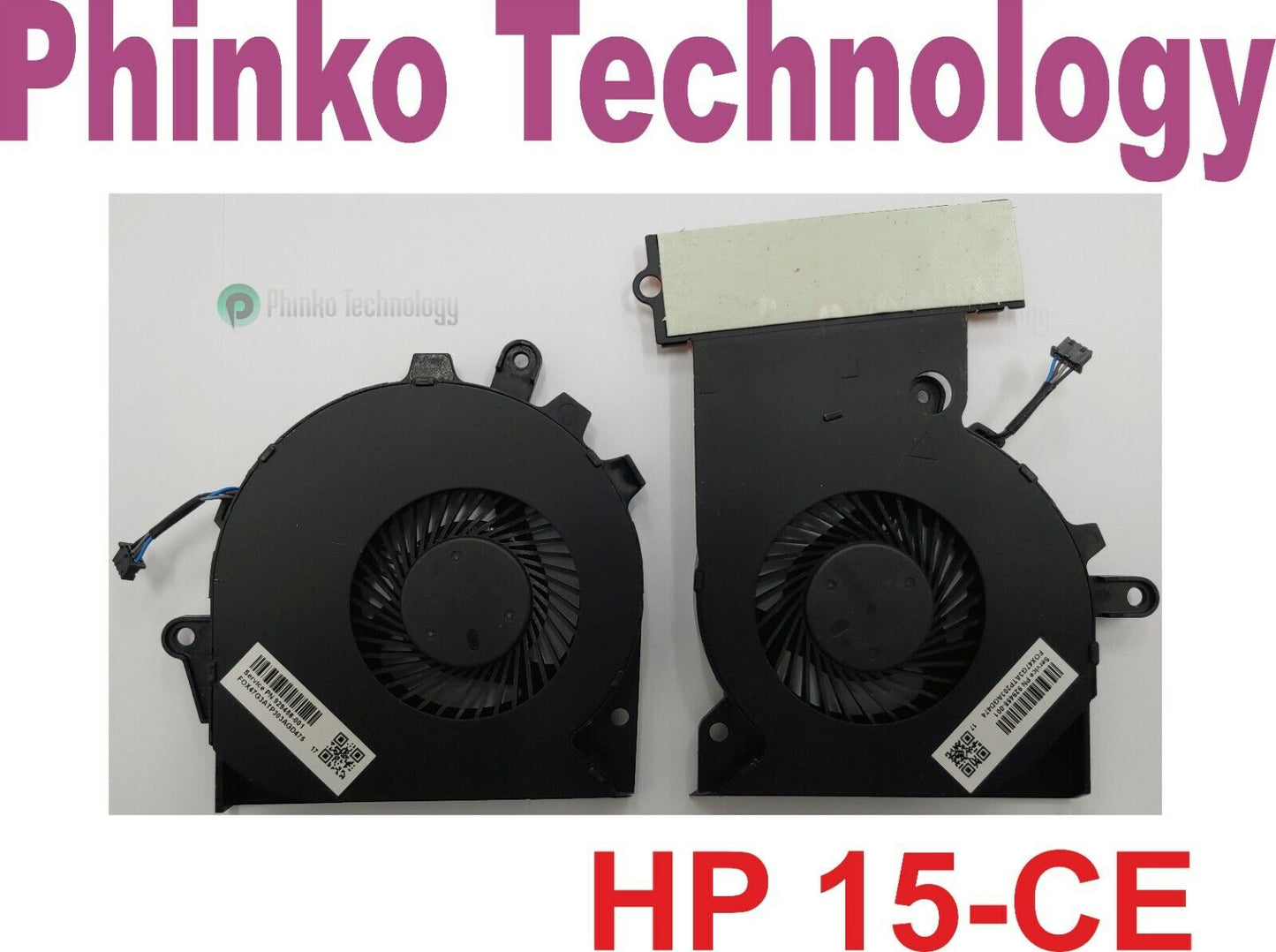 NEW Laptop CPU Cooling Fan for HP Omen 15-CE 17-AN Series Left + Right