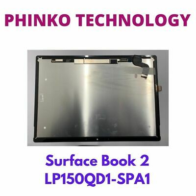 Microsoft Surface Book 2 15" LP150QD1-SPA1 Replacement Screen and Touch Assembly