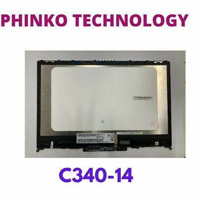 14.0 LCD FHD Touch Screen Assembly for Lenovo C340-14 C340-14IWL 81N4 w/Bezel