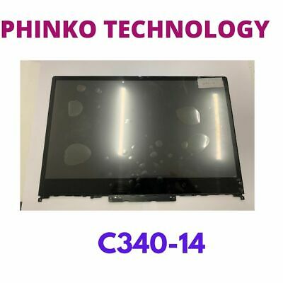 14.0 LCD FHD Touch Screen Assembly for Lenovo C340-14 C340-14IWL 81N4 w/Bezel
