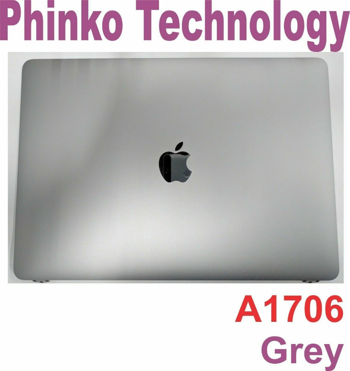 Apple Macbook Pro 13" Retina A1706 A1708 2016 2017 Complete Screen Assembly Grey