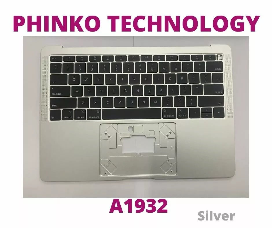 NEW Macbook air A1932 Palmrest Top Cover with US Keyboard 2017 silver