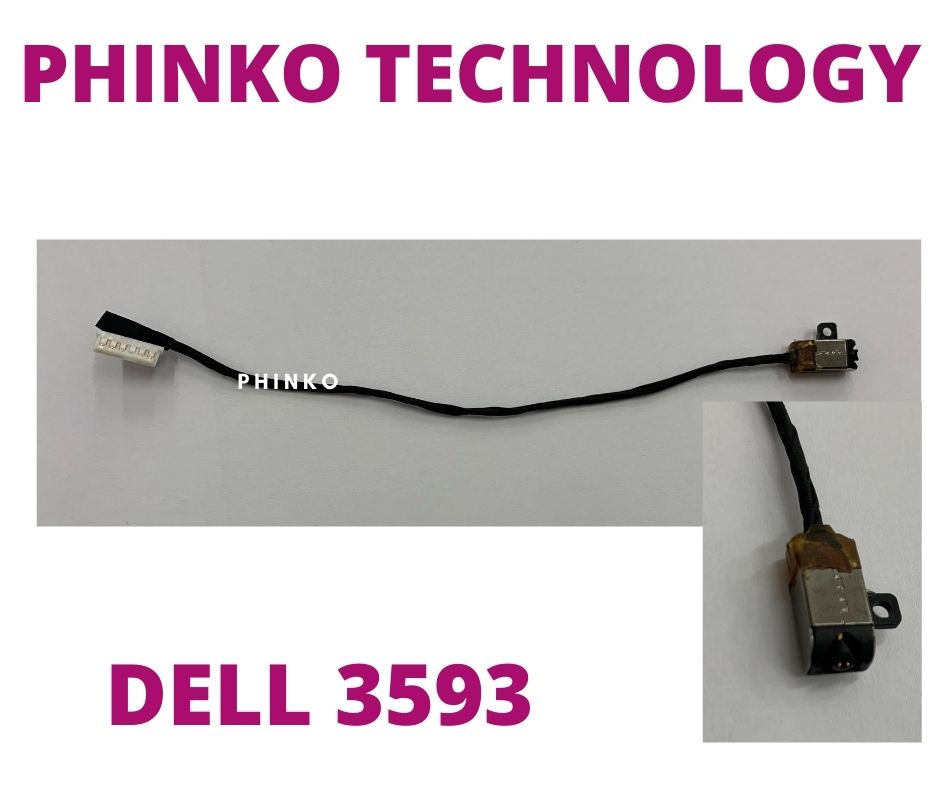 DC Power Jack Cable For Dell Inspiron 15-3000 3593 3595 Series P75F012 P75F013