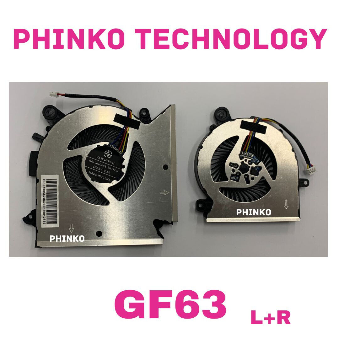 NEW CPU GPU Fan Laptop Cooling Fan 5V 1A 4 pin Radiator for GF63 8RC 8RD MS-16R1