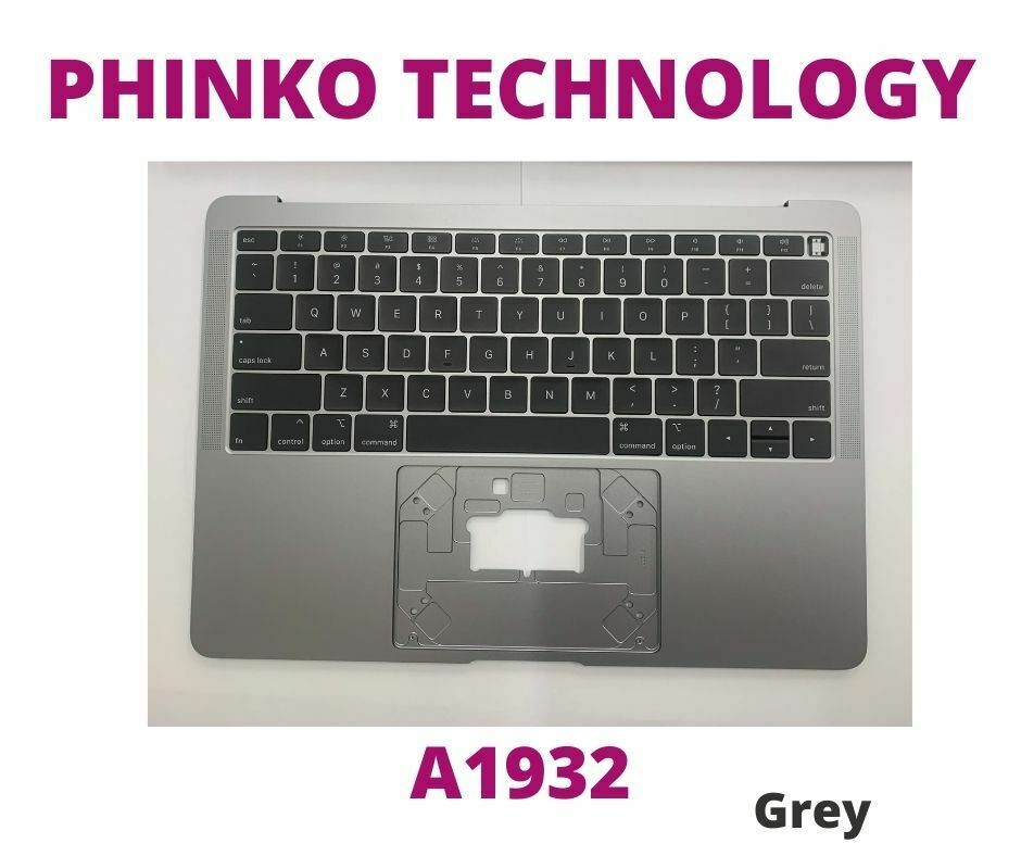 Replacement Keyboard For MacBook Air A1932 - Gray Color, Grade A Used
