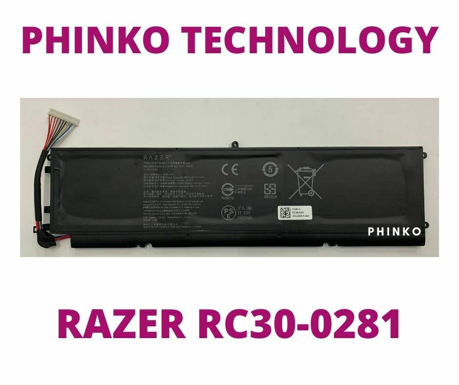 NEW Genuine RC30-0281 battery for Razer Blade Stealth 2018 13 i7-8565U