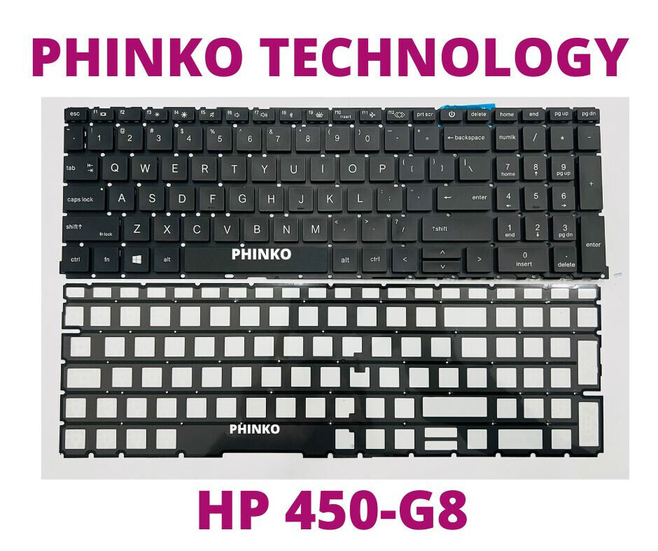 NEW Keyboard For HP Probook 450 G8 455 G8 650 G8 with backlit
