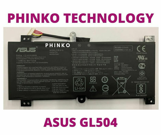 C41N1731 Battery for Asus ROG Strix II GL504GW GL504GS GL504GM series