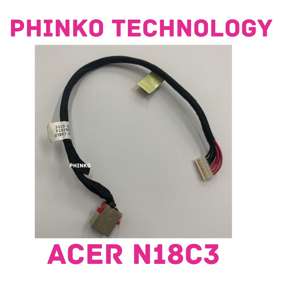 NEW DC Power Jack Socket Charging Port Cable For Acer Nitro 5 N18C3 8 Pin 18CM