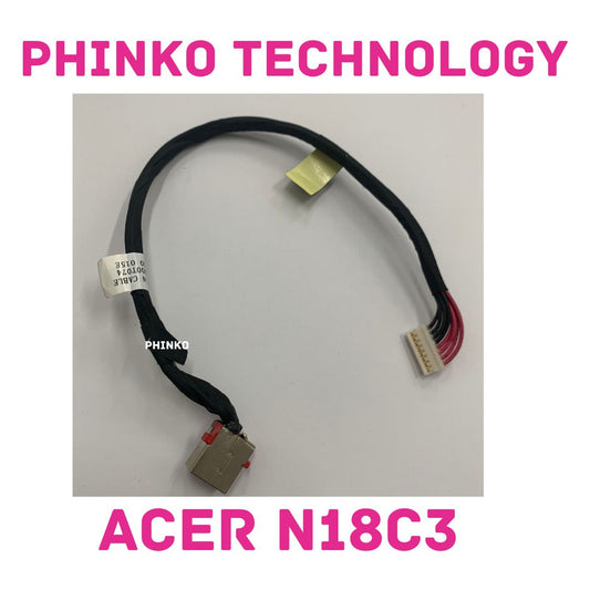 NEW DC Power Jack Socket Charging Port Cable For Acer Nitro 5 N18C3 8 Pin 18CM