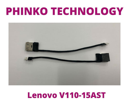 NEW Lenovo V110 15AST 80TD Power Input DC Socket Jack cable Harness Wire 450.08B