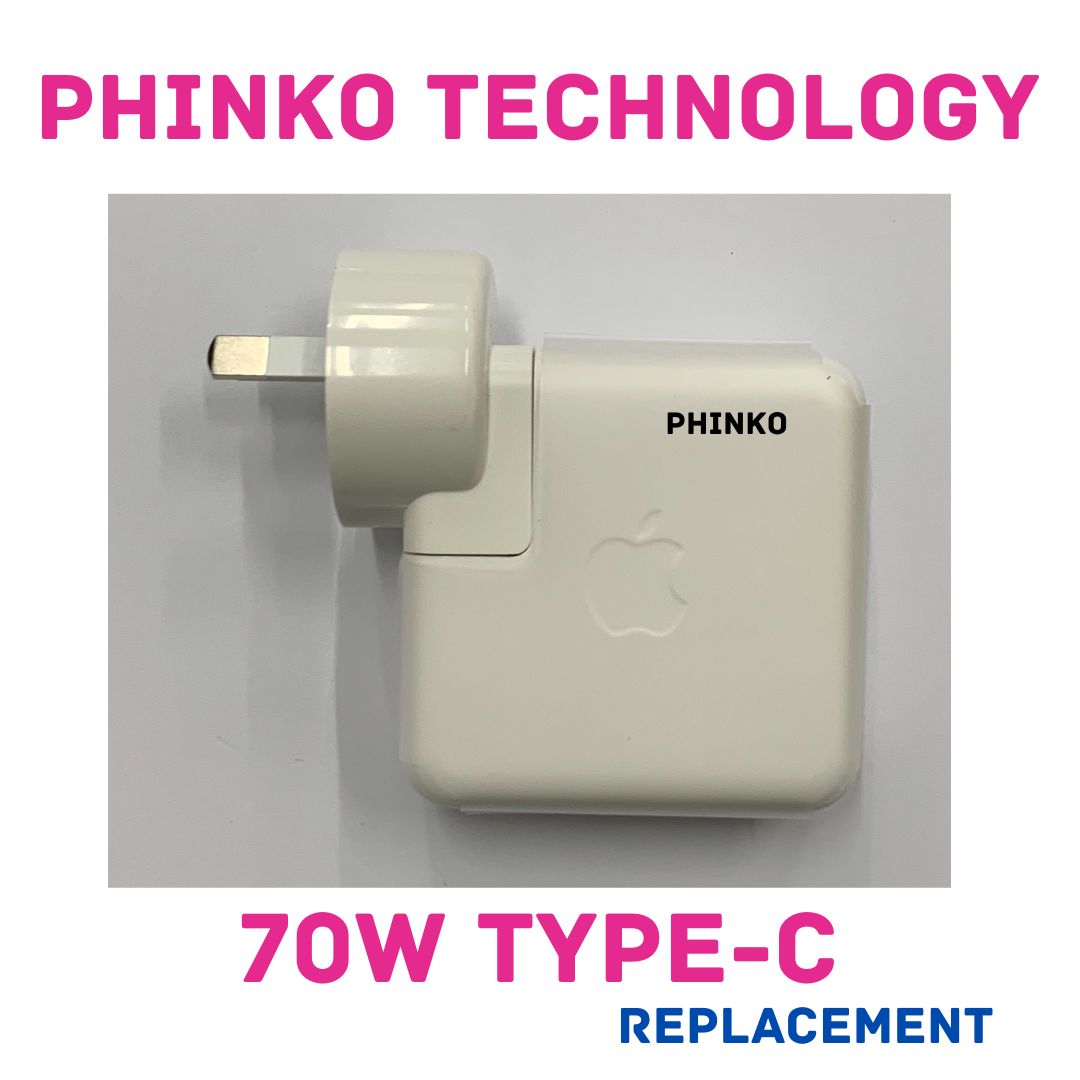 Replacement Apple Macbook 70W USB-C 70 Watt Power Adapter A2743