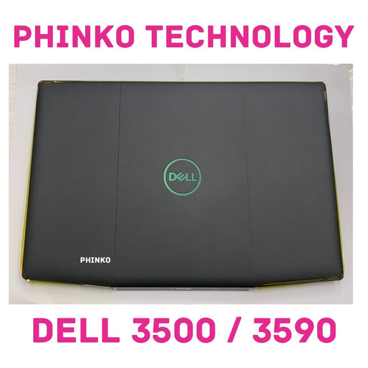 LCD Back Cover for Dell G3 15-3500 15-3590 P89F002 Screen Lid Top Case + Bezel