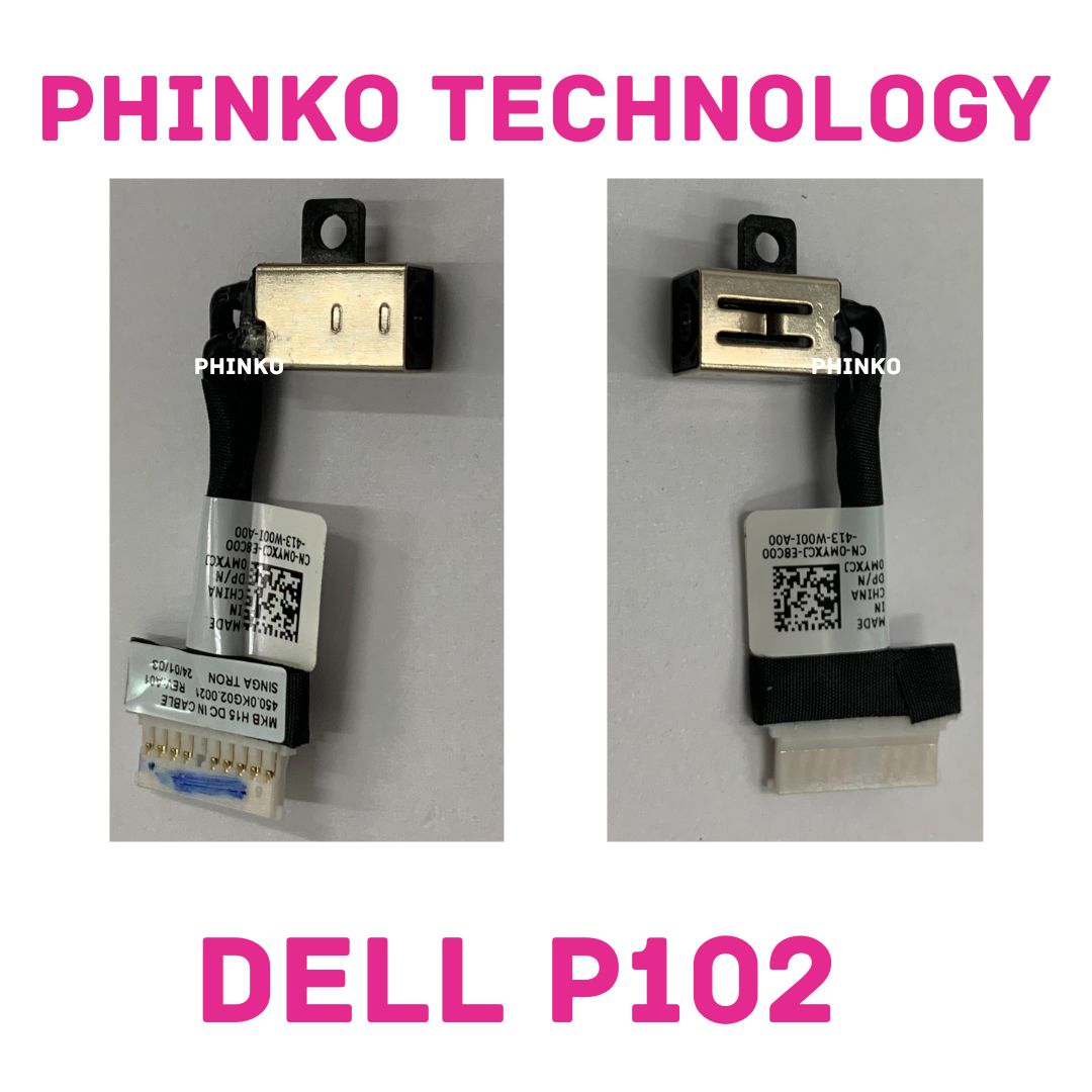 DC Power Jack Socket Cable For Dell Inspiron Vostro P102 P102F003 Series