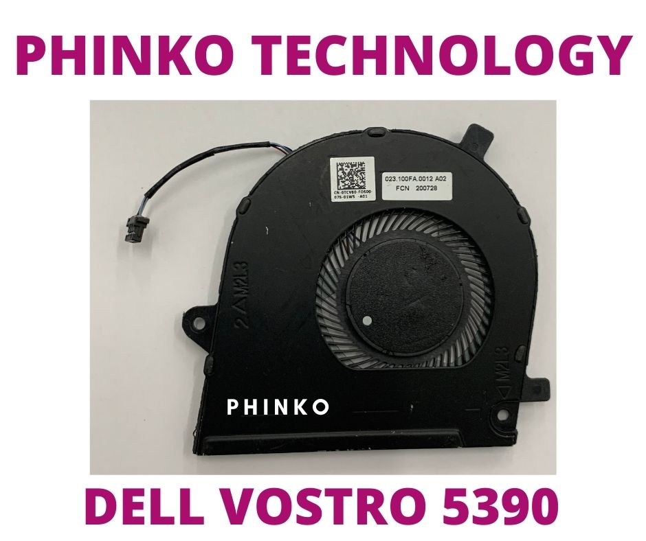 For DELL Vostro 5390 Inspiron 13 7391 Dell Latitude 3301 CPU Cooling Fan 0TCV60