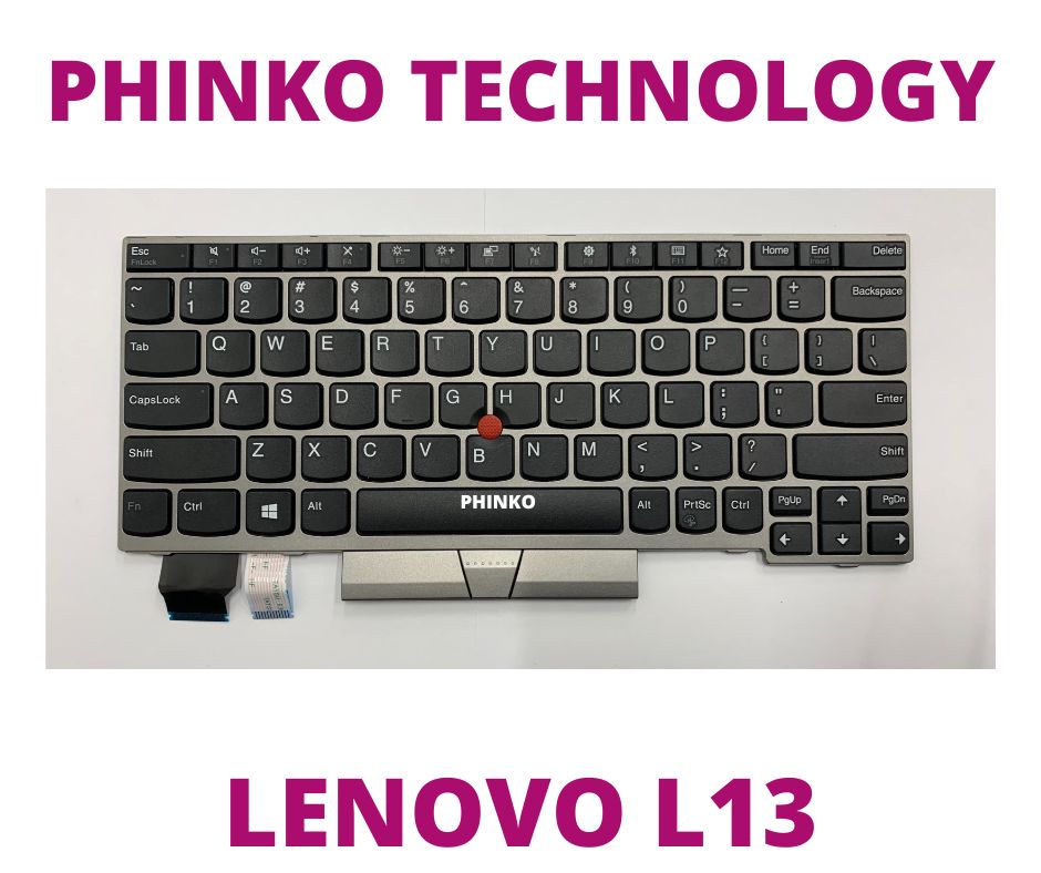 US Keyboard for LENOVO Thinkpad X280 A285 X395 X390 L13 01YP040 SILVER