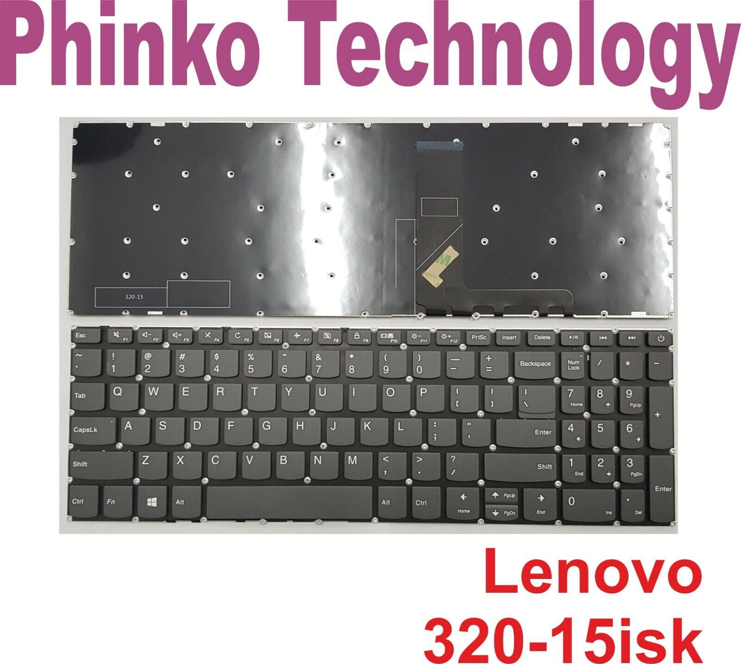 Keyboard For LENOVO 320-15 320-15ABR 320-15IKB 15AST 15IAP 520-15IKB S145-15