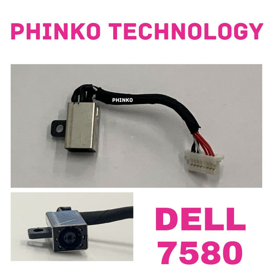 NEW DC Jack Power Cable For Dell Inspiron 15-7580 15 7580 P70F P70F002 Series