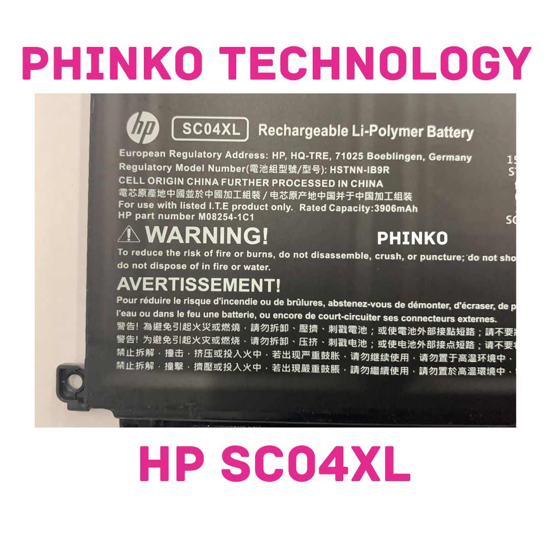 HP ENVY 14-EB Series SC04XL OEM Battery for M08254-1C1 M07392-005