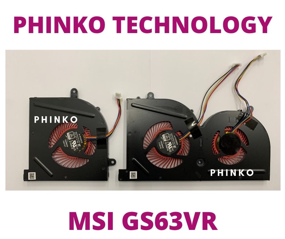 MSI CPU GPU Cooling FAN GS63 GS63VR GS73 GS73VR Stealth Series