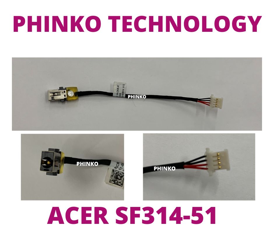 DC Power Jack Cable For Acer Swift 3 SF314-51-57Z3 SF314-51-71UU