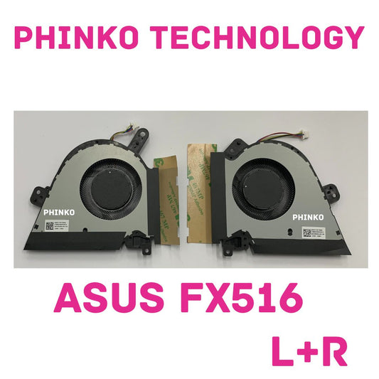 CPU GPU Fan Cooling Asus TUF Dash F15 FX516P FX516PC FX516PE FX516PM FX516PR