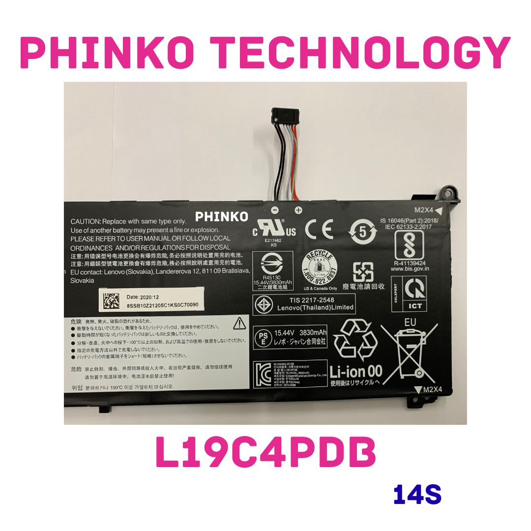 Lenovo Battery ThinkBook L19C4PDB L19C3PDA L19D3PDA L19L3PDA L19M3PDA