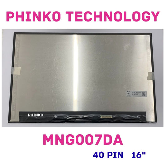 MNG007DA1-8 fit MNG007DA1-1 MNG007DA1-6 165Hz 2560x1600 Panel 40 Pins 16" Screen