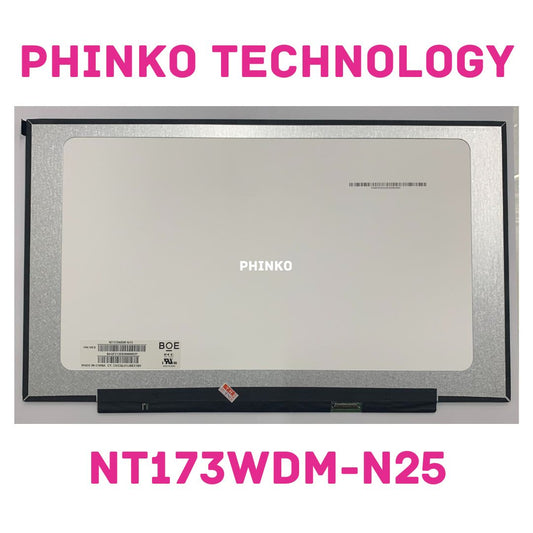 New NT173WDM-N25 HW:V8.0 fits NT173WDM-N24 LCD Screen HD+ 1600x900 NT173WDM-N23