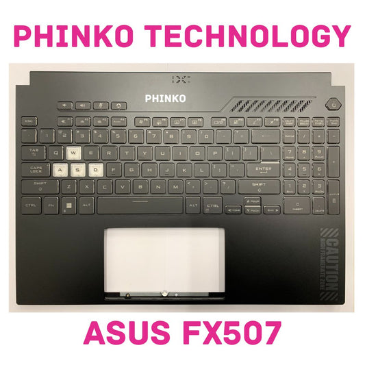For ASUS TUF Gaming FX507 FA507 FX517 A15 F15 Palmrest with Backlit Keyboard