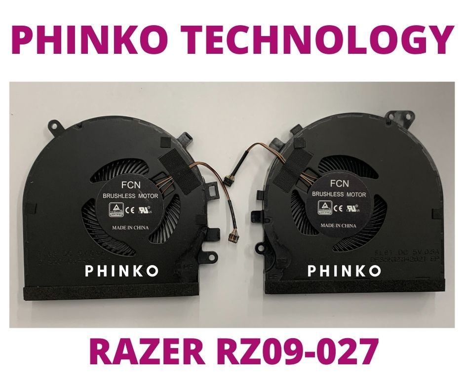 NEW CPU fan & GPU fan For Razer Blade RZ09-027 RZ09-0270 Blade 15 GTX 1060