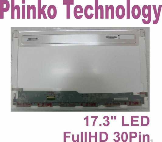 New ChiMei N173HGE-E11 Rev.C1 EDP Laptop Screen 43.9cm LED Full-HD Compatible