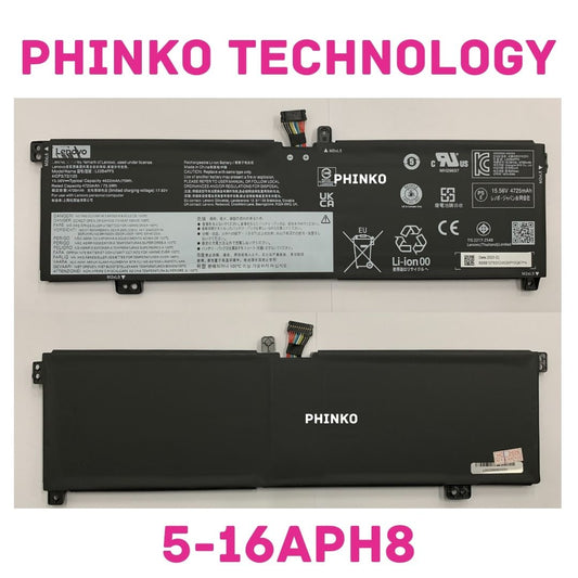 L22B4PF5 L22M4PF5 OEM Battery for Lenovo IdeaPad Pro 5 16APH8 16ARP8