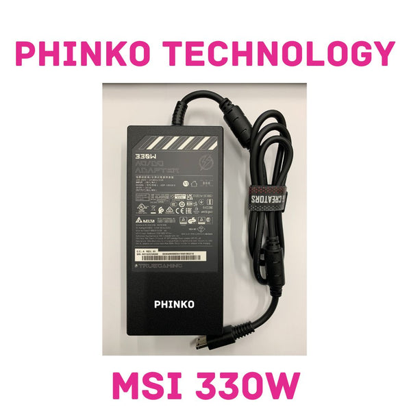Original DELTA 20V 16.5A 330W USB AC Adapter For MSI Laptop Power Supp