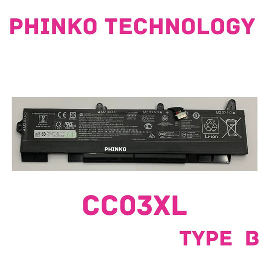 Genuine CC03XL Battery HP EliteBook 850 G7 850 G8 855 G7 855 G8 56Wh TYPE B