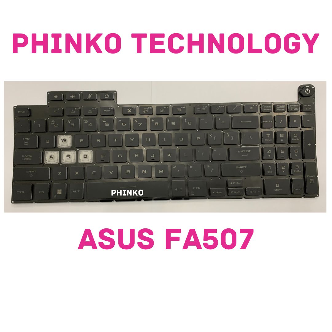 Keyboard for Asus FX507Z FA707R FA507R FX517Z FX707Z US With backlit