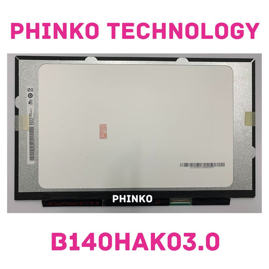 14" FHD IPS LED LCD Screen Display Panel B140HAK03.0 40pins