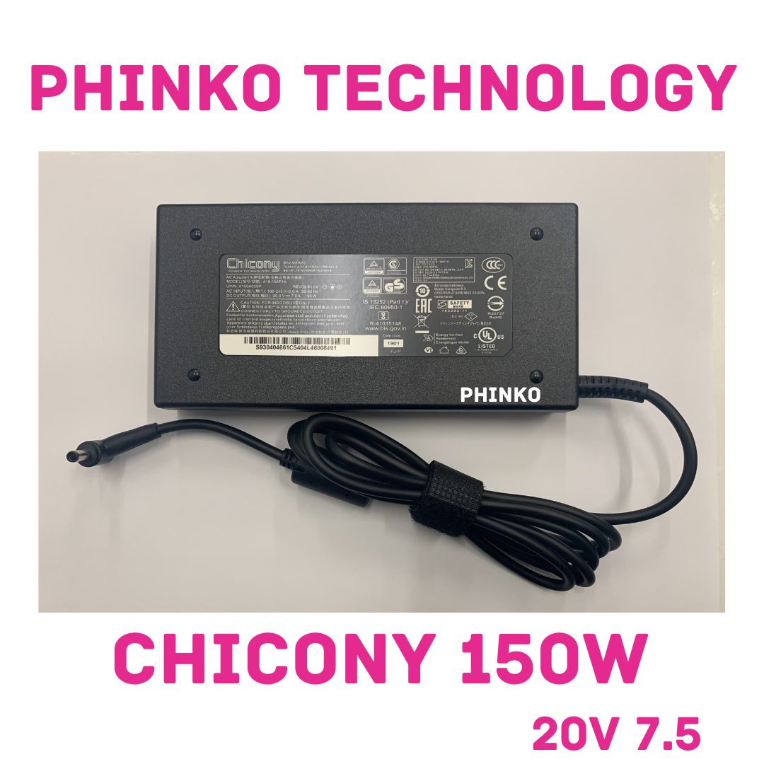 Chicony A18-150P1A 150W 20V 7.5A AC Adapter Charger For MSI Katana GF76