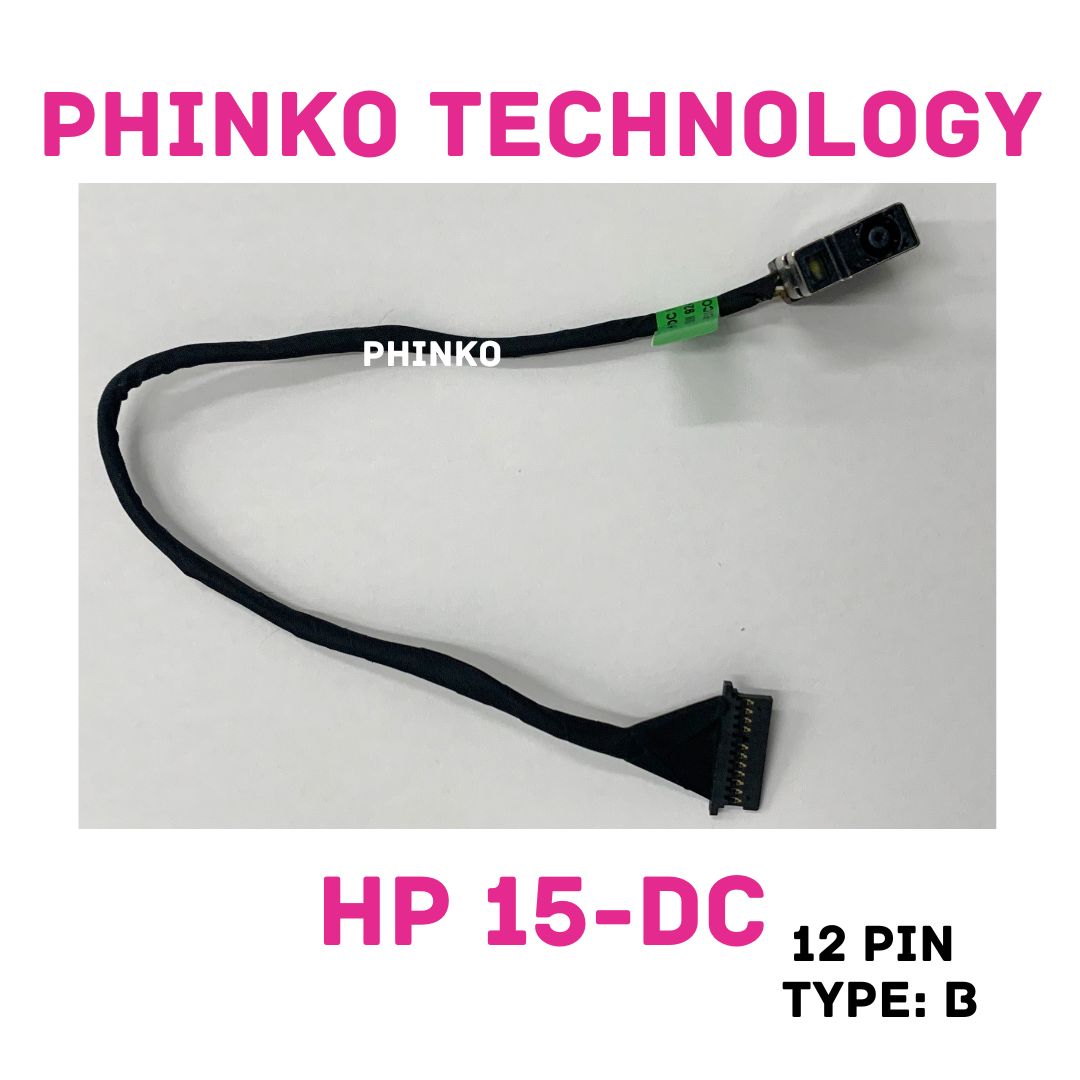 NEW DC Power Jack for HP Pavilion 15-dc Series 12 Pin type: B