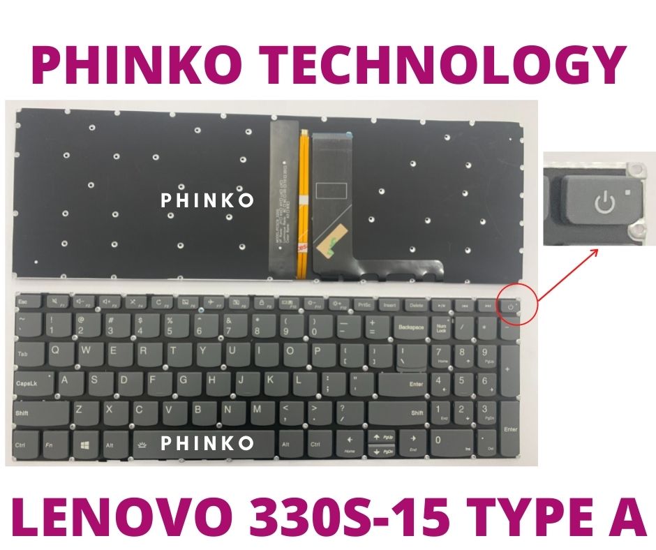 NEW Keyboard for Lenovo Idedpad V330-15IKB 330s-15 BACKLIGHT Type A