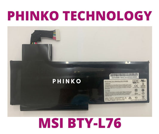 NEW GENUINE  BTY-L76 MS1771 Battery for MSI GS70 2PE 2PC XMG C703 MD98543
