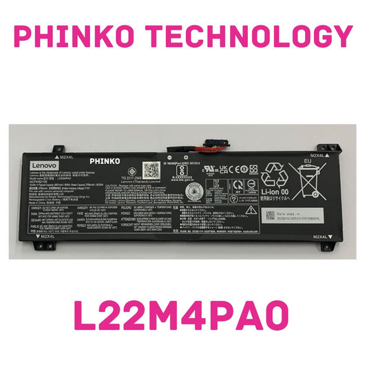 L22D4PA0 BRAND NEW Battery For Legion Slim 5 16APH8 16IRH8 LOQ 15IRH8