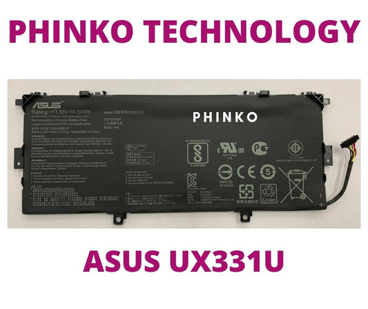 New C31N1724 Battery for Asus Zenbook UX331U UX331UAL UX331FAL Series