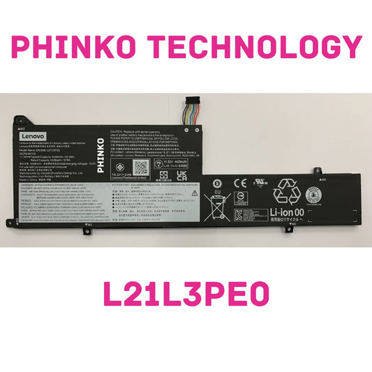 Lenovo Battery L21B3PE0 L21C3PE0 L21L3PE0 L21M3PE0 L21M3PE1/PE2 52.5Wh 82XX