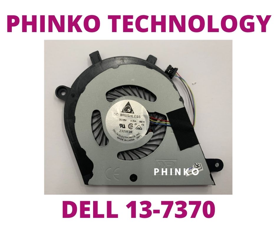 NEW CPU Cooling Fan For Dell Inspiron 13 7370 7373 I7373 DJFK0 0DJFK0