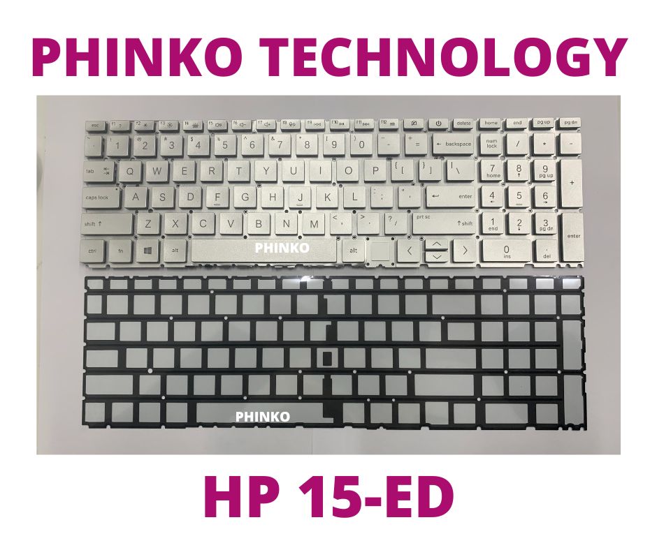 NEW Keyboard For HP ENVY X360 15-ED 17-CG 15-EP BACKLIT SILVER