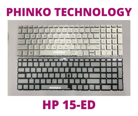 NEW Keyboard For HP ENVY X360 15-ED 17-CG 15-EP BACKLIT SILVER