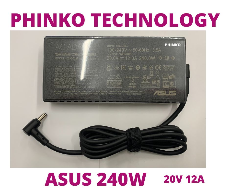 20V 12A 240W AC Adapter Charger For ASUS ROG Strix G15 G513 G513IM G513QR-ES96