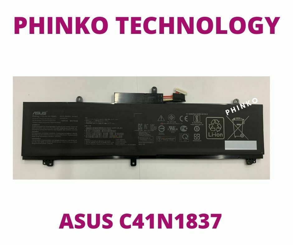 Genuine C41N1837 Battery For ASUS ROG Zephyrus GU502G GU502GV GA502DU GX502GV