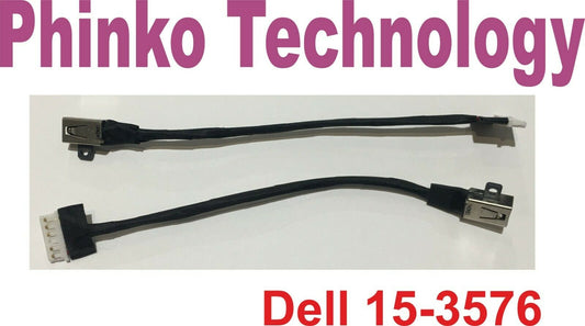 DC Power Jack Socket Cable For Dell Inspiron 15-3000 3465 3562 3565 3567 Series